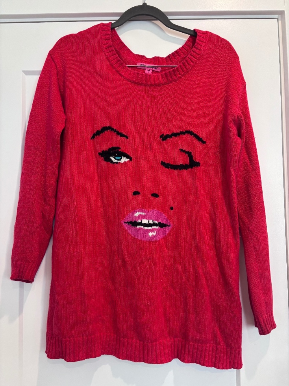 Vintage Betsey Johnson Marilyn Monroe Tunic Dress Sz Sm